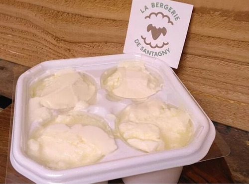 La Bergerie de Santagny - Faisselle de brebis 100g x4