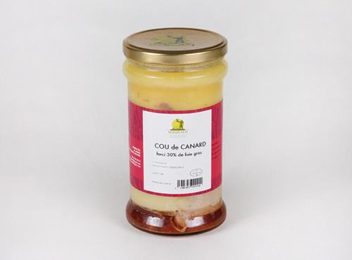 Maison Tête - Cou de canard farci 30% foie gras