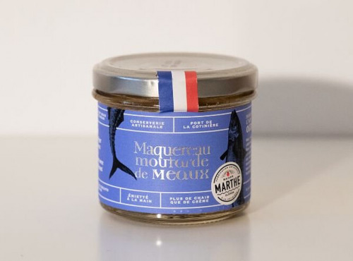 Conserverie Maison Marthe - Maquereau moutarde de Meaux 90g