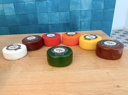 La Fromagerie PonPon Valence - Petit cheddar aromatisé ail et fines herbes