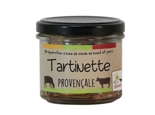 Ferme Bichet - Tartinette tomates basilic 90g