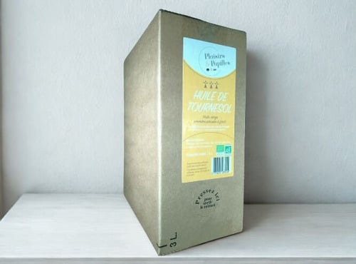 La Ferme des Ecureuils - Huile de Tournesol Bio – 300cl