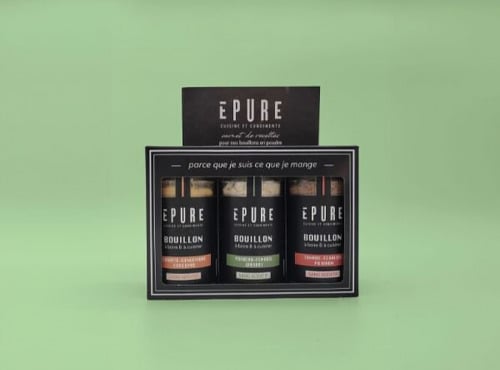 EPURE, Cuisine & Condiments - Coffret Bouillons de légumes "VÉGÉTAL"