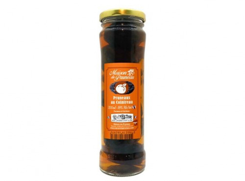 Maison du Pruneau - Cueillette du Gascon - Pruneaux d'Agen IGP au Cointreau - Bocal de 200ml