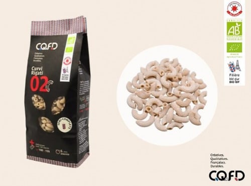 CQFD - Curvi Rigati semi-complètes Bio - 500g