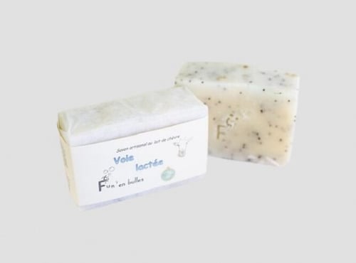 Ferme des bien-vivants - Savon au lait de chèvre exfoliant 100g