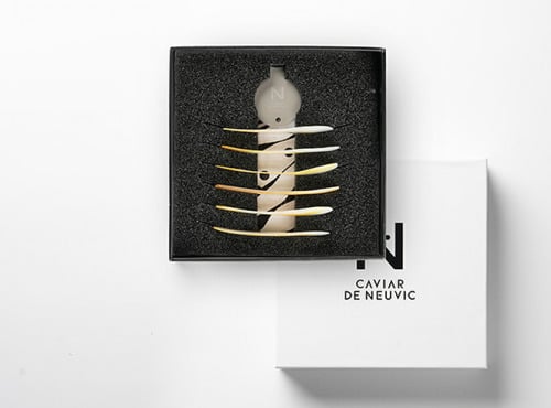 Caviar de Neuvic - Coffret 6 cuillères en nacre