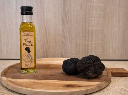 JMC Truffes - Huile d'olive à la truffe blanche 10 cl