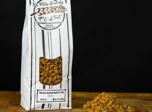 Des pâtes Briardes épi c'est tout ! - Macaronette curry - 500g