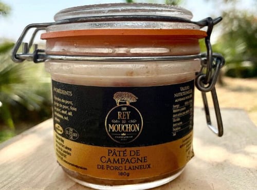 Lou Rey du Cochon - Pâté de campagne de porc laineux 180g