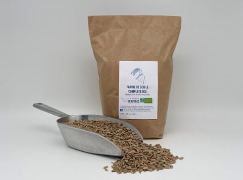 La Ferme d'Autrac - Farine de Seigle BIO Complète 3kg