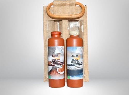 Adal Terra - Coffret cadeau - Coffret Huiles de Cameline et Chia Bio 2X200ml