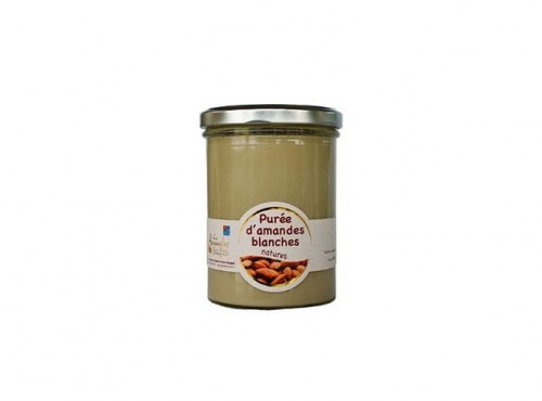 Les amandes et olives du Mont Bouquet - Purée D'amande Blanche Et Nature 400g