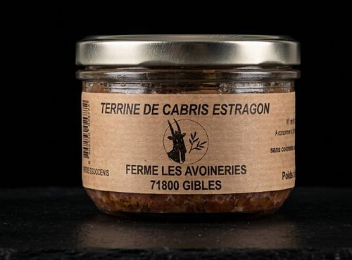 Ferme les Avoineries - Terrine de chevreau estragon 180g