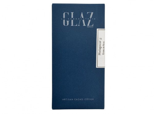 Glaz la chocolaterie de la presqu’île - Tablette chocolat noir Madagascar 72%