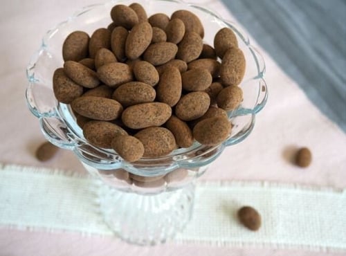 La confiserie d’antan 100% bio - Amandes chocolat-truffettes - vrac 500 gr