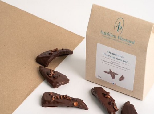 Aurélien Plassard Chocolatier - Orangette noir 66%