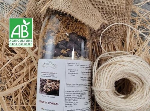 L'Atelier Contal - Paysan Meunier Biscuitier - Kit à cookies Bio - 320g