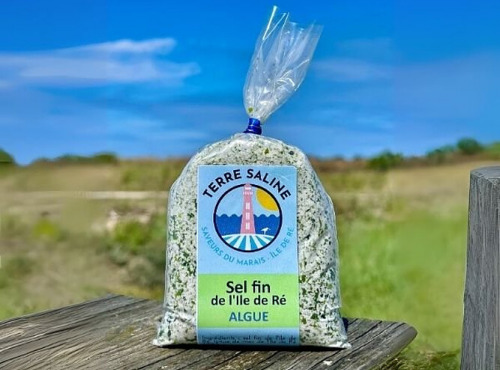 Rivesaline - Terre Saline - Sel fin au algue 125g