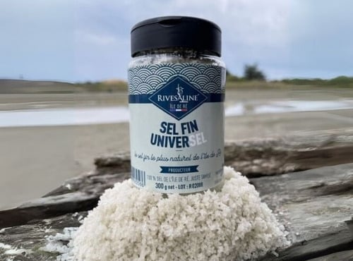 Rivesaline - Terre Saline - Sel fin salière bocal 300g
