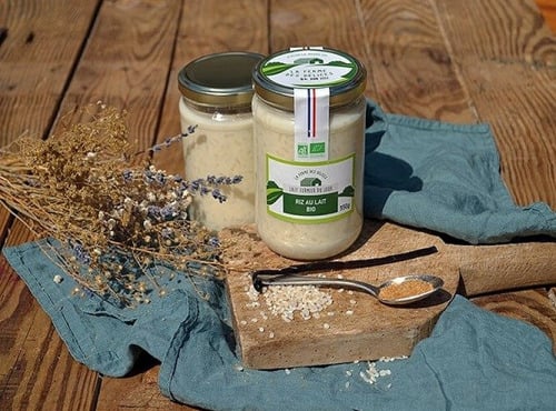 La Ferme des Délices - Yaourt brassé BIO - Riz au lait 550g
