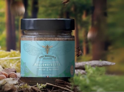 Apis Mellona - Miel aux noisettes 150g, Mellonoisette