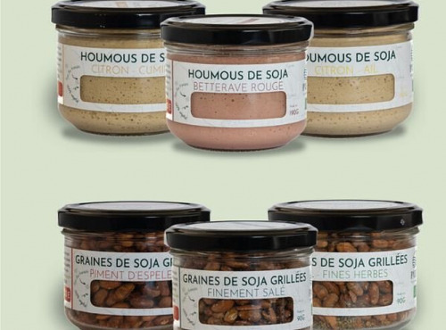 Payzan - Gamme complète houmous + graines grillées