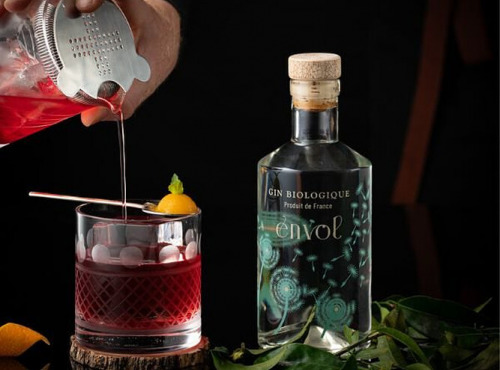 Alcools Vivant - Gin ENVOL Bio 50cl