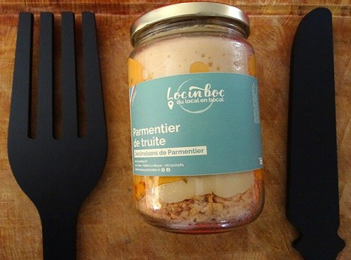 Loc in Boc : du local en bocal - Parmentier de truite 690g