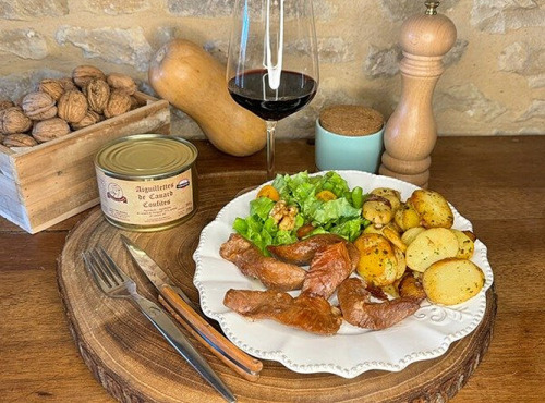 Domaine de Favard - Lot de 3 Aiguillettes de Canard Confites 380g