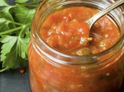 L'OLIVERAIE DU COUDON - Piperade au piment d'espelette BIO  POT 520GR