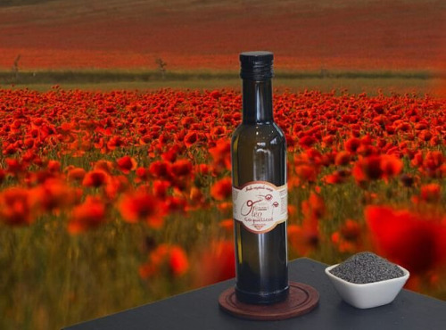 Huilerie d'Artois - Huile vierge de Coquelicot 25cl