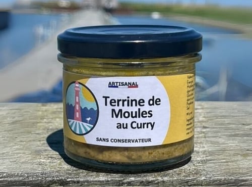 Rivesaline - Terre Saline - Terrine de moules au curry 90g