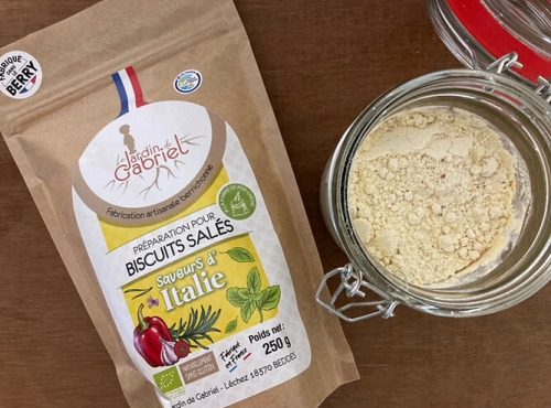 Les Graines de Louise - Kit pour biscuits salés Saveurs d'Italie