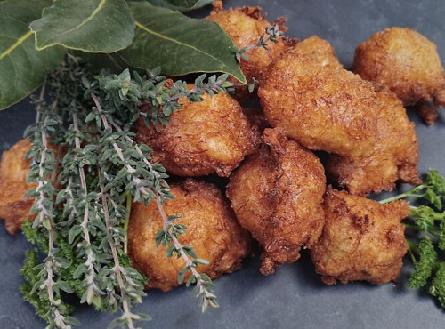 Gourmandises Créoles - Accras de Morue Antillais Cuits - 16 à 20pcs