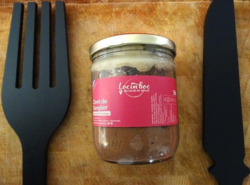 Loc in Boc : du local en bocal - Civet de sanglier 450g