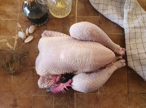 EARL Plumes et Laines - Poulet Fermier Cou Nu 2.5 kg