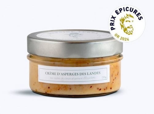 Domaine Terra - Tartinable crème de pointes d'asperges aux zestes de citron et au piment d'Espelette