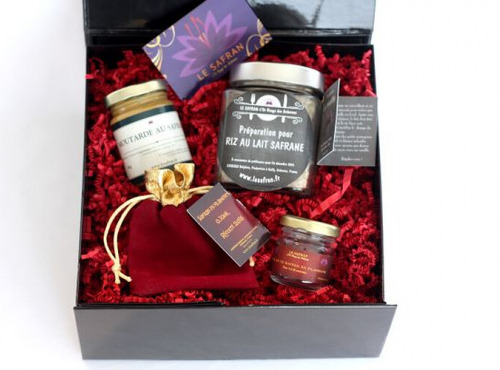 Le safran - l'or rouge des Ardennes - Coffret Trio Salé/sucré De Safran