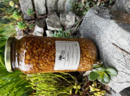 L'OLIVERAIE DU COUDON - Lentilles  POT DE 540GR