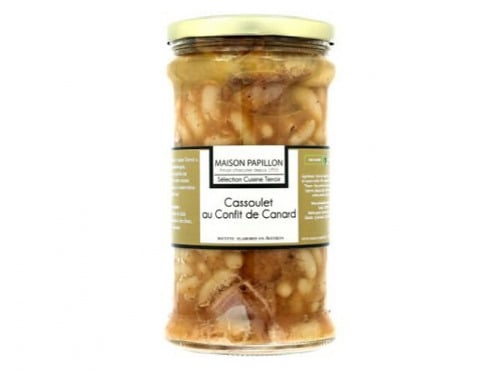 Maison PAPILLON - Artisan depuis 1955 - Cassoulet au Confit de Canard 800g