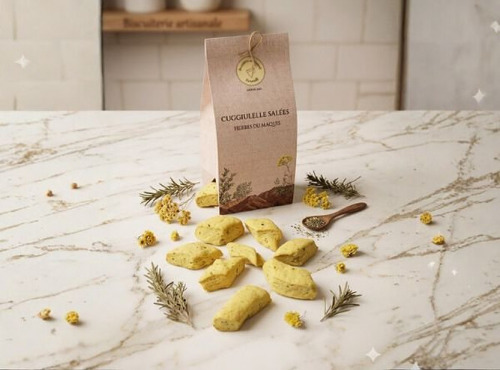 Biscuiterie Saravelli - Cuggiulelle salées herbes du maquis