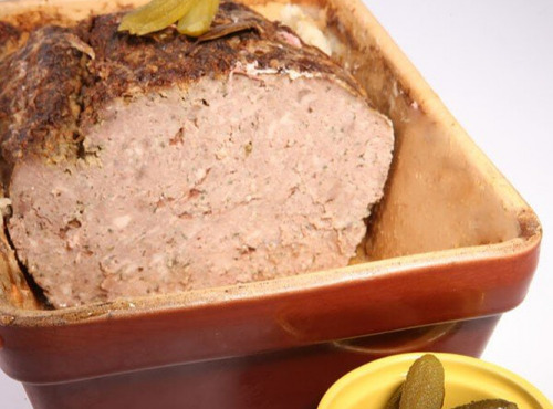 La Ferme du Louvier - Pâté forestier 200g de porc élevé en plein air