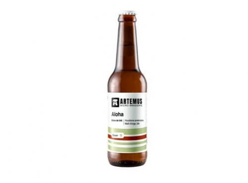 Brasserie Artemus - Bières artisanales blanche Aloha - pack de 12x33cl