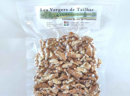 Les Vergers De Tailhac - Cerneaux de noix Extra Quart - 200g