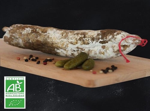 Ferme Bichet - Saucisson au bœuf charolais BIO 250g