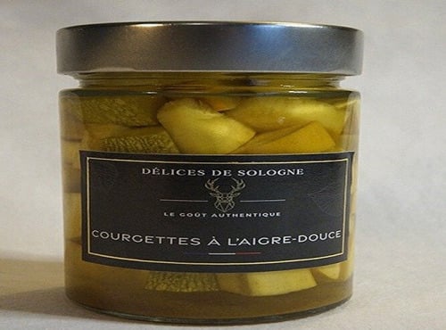 Délices de Sologne - courgette aigre douce - 160g