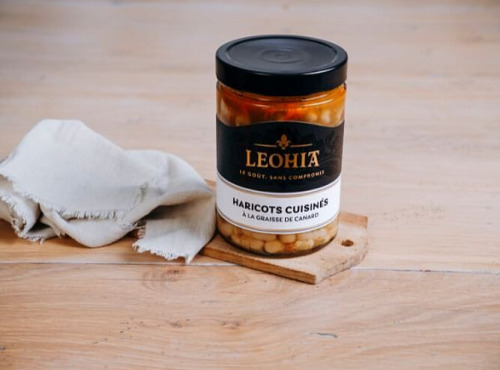 Leohia - Haricots cuisinés à la graisse de Canard 520G