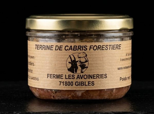 Ferme les Avoineries - Terrine de chevreau forestière 180g