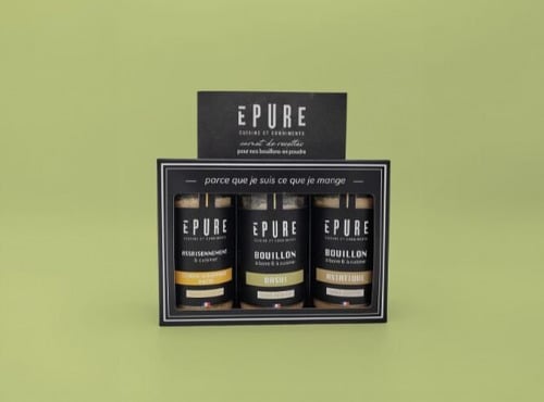 EPURE, Cuisine & Condiments - Coffret Bouillons de légumes "ASIATIQUE"